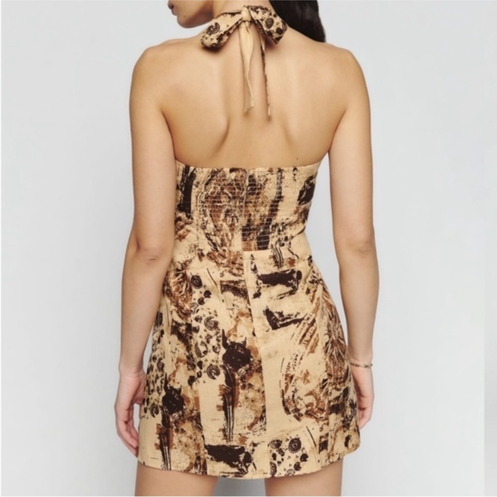 Reformation Isha Linen Dress